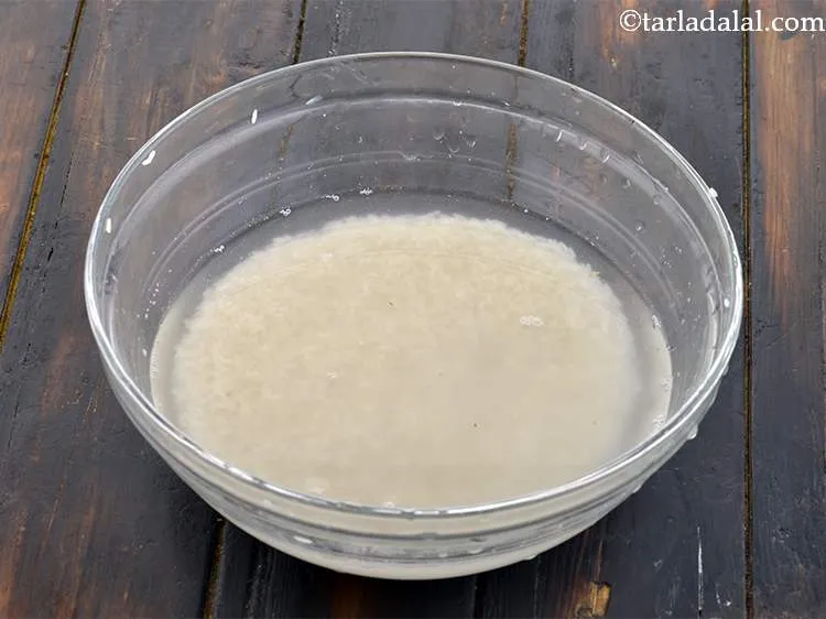 Step 2 – For making the <strong>coriander curd rice</strong>, we will first cook the rice. For that, wash …