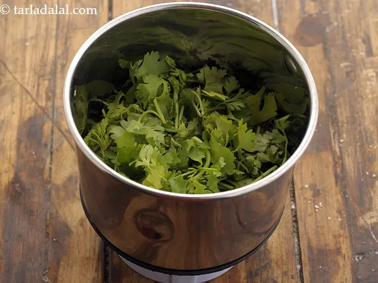 Step 3 – To make the&nbsp;<strong>coriander upma recipe | quick kothambir upma | rava coriander upma |</strong>&nbsp;lets make …