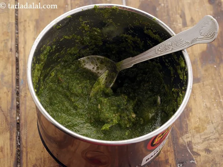 Step 22 – Prepare the coriander chutney the previous evening if you are going to be in a …