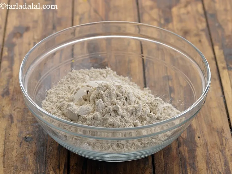 Step 6 – Add whole wheat flour.