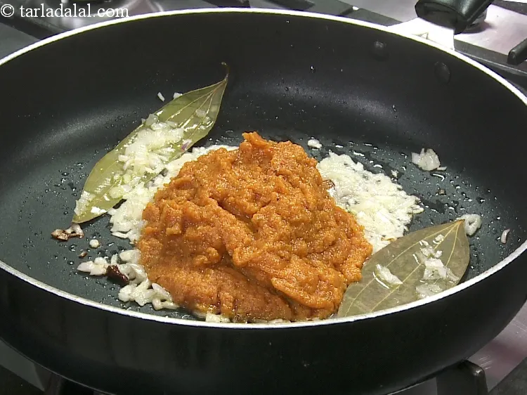 Step 29 – Add the prepared paste.