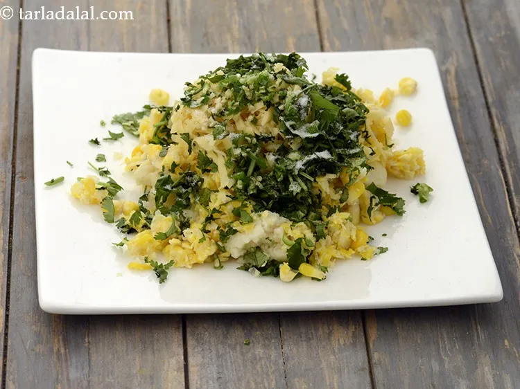 Step 11 – And finally add salt to taste. Allow the white sauce and corn mixture to cool …