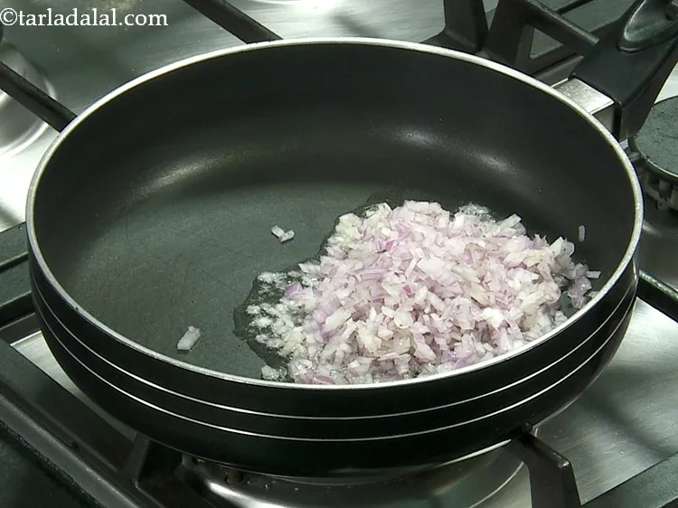 Step 14 – Add onions.