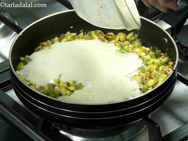 Step 21 – Add the white sauce. Refer this recipe with detailed step by step photos to learn …