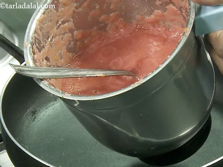 Step 26 – Blend till smooth without using any water. Keep aside.