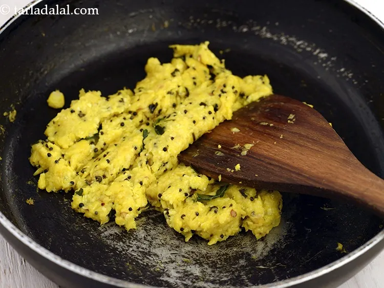 Step 19 – Mix well and cook on a slow flame for 2 to 3 minutes, while stirring …