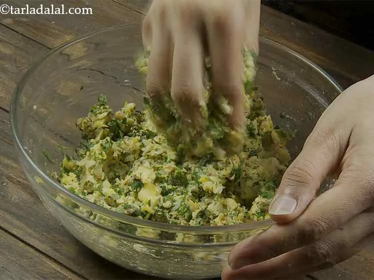 Step 10 – Finally add some salt to taste. Mix well and combine all the ingredients together with …