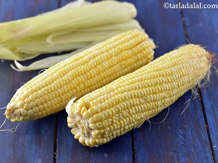 स्टेप 1 – <strong>कॉर्न पकोडा </strong>तैयार करने के लिए | <strong>कॉर्न पकौडे | …