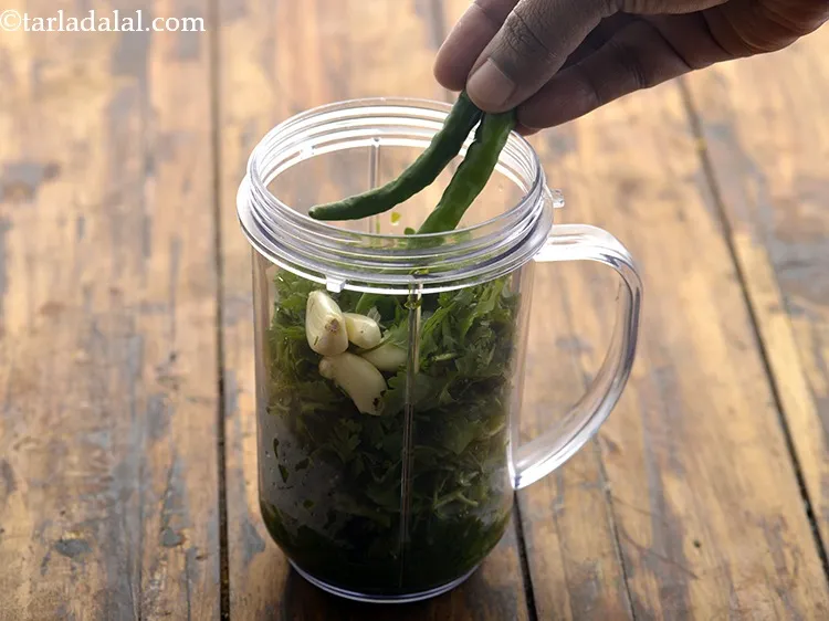 Step 9 – Add green chillies. You can adjust the amount of chillies according to your preference of …