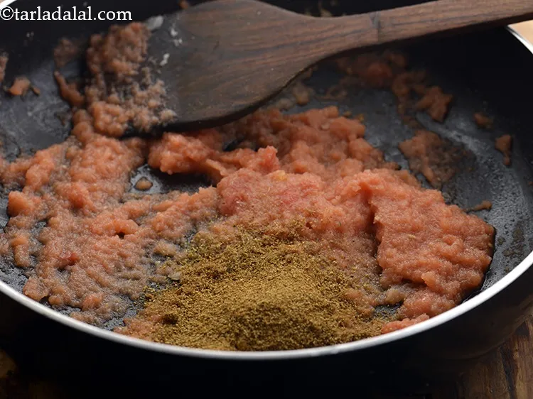 Step 18 – Add garam masala.&nbsp;