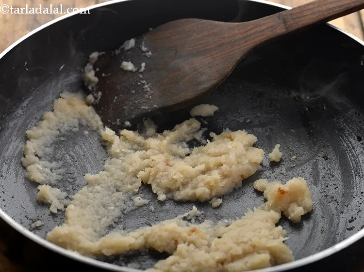 Step 14 – Saut&eacute; on a medium flame for 1 to 2 minutes.