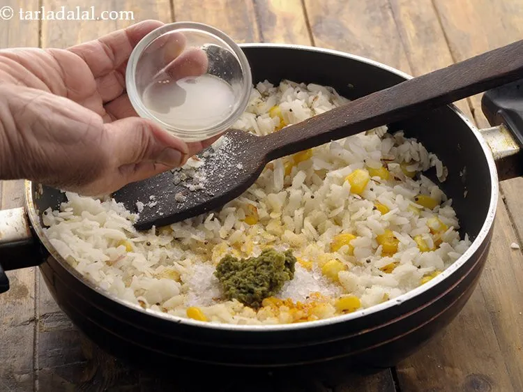 Step 13 – Add lemon juice.