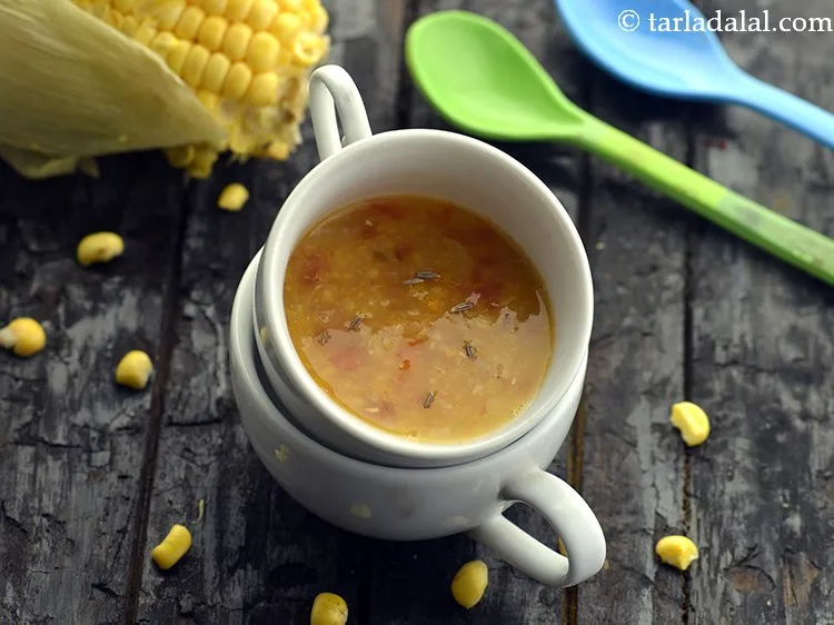 Step 25 – If your toddler loves <strong>Cheesy Corn Vegetable Cutlets</strong>, then also try another corn recipe - …