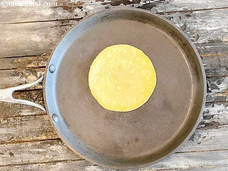 Step 17 – Cook the tortilla for about 40- 50&nbsp;seconds.