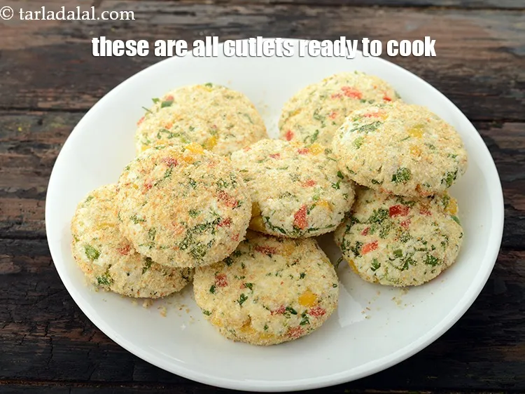 Step 21 – These are all cutlets shaped rolled and coated with bread crumbs.&nbsp;
