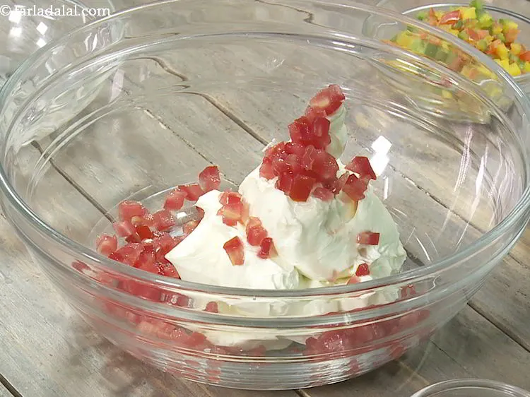 Step 3 – Add finely chopped and deseeded tomatoes. You can make use of any veggies of your …