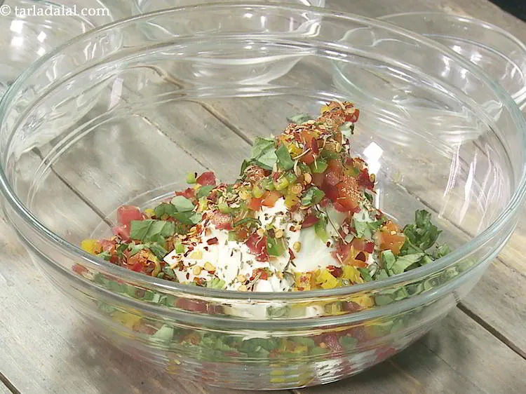 Step 7 – Add 2 tbsp of chopped basil leaves to give a refreshing flavour. Also, you can …