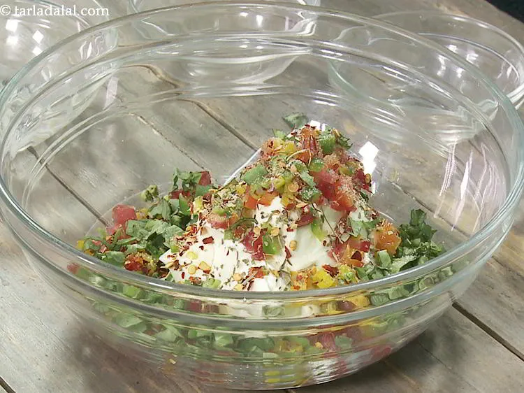 Step 8 – Season the filling with salt. Usually cream cheese contains sufficient amount of salt in it …