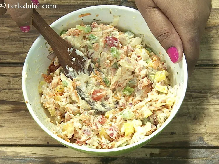 Step 9 – Mix well.&nbsp;