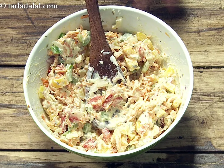 Step 10 – The cream cheese mixture is ready.&nbsp;