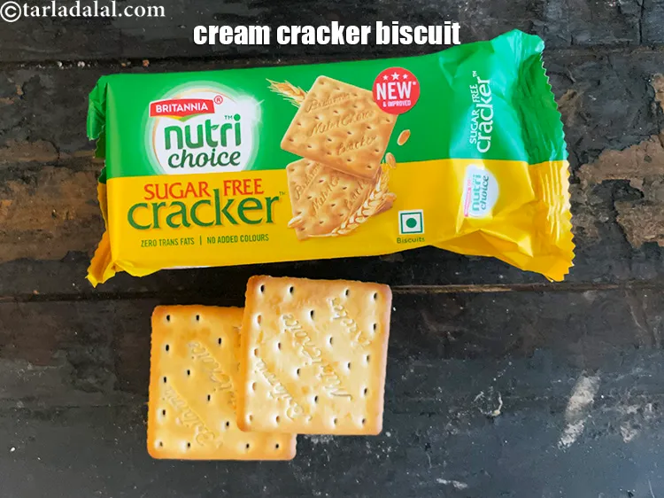Step 2 – This is what cream cracker biscuits look like. A cream cracker is a flat, dry, …