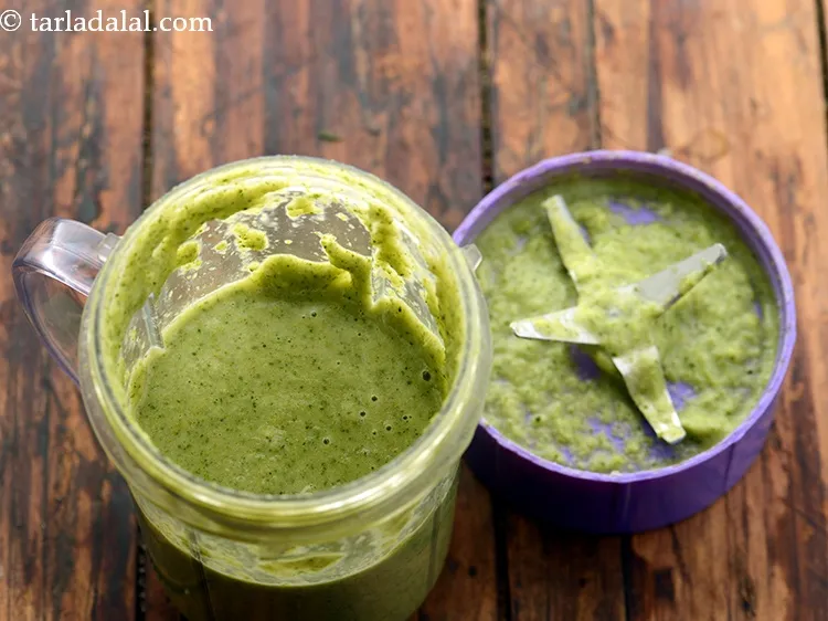 Step 10 – Once the mixture is cooled, transfer it to a blender jar and blend into a …