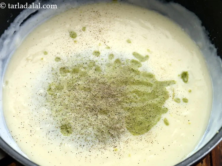 Step 17 – Add salt and pepper.&nbsp;