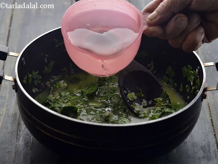 Step 15 – Add 2 cups of water.