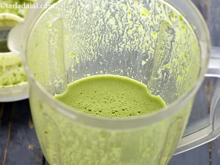 Step 18 – Blend in a mixer to a smooth pur&eacute;e. Depending upon the size of your mixer …