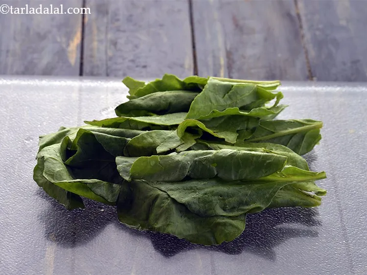 Step 5 – Remove the thick stem and discard it. Separate the fresh, green leaves aside.