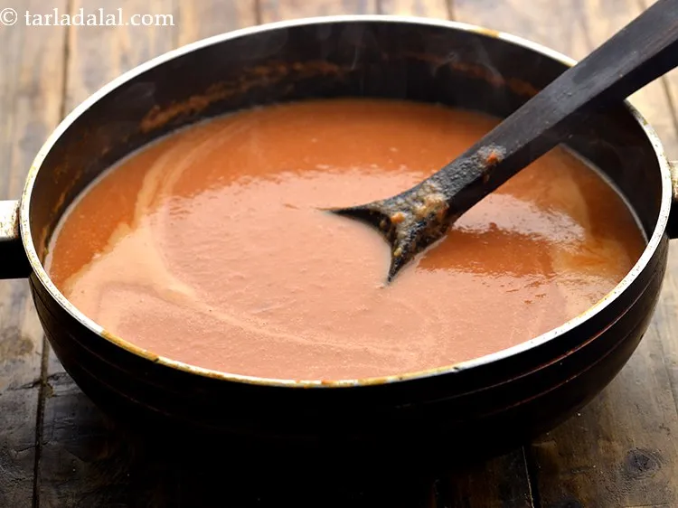 Step 21 – Mix well and cook on a medium flame for 2 minutes, while stirring occasionally. Our&nbsp;<strong>cream …