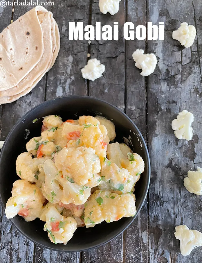 स्टेप 35 – <strong>मलाई गोभी सब्ज़ी</strong> को | <strong>आसान मलाई गोभी | 10 …