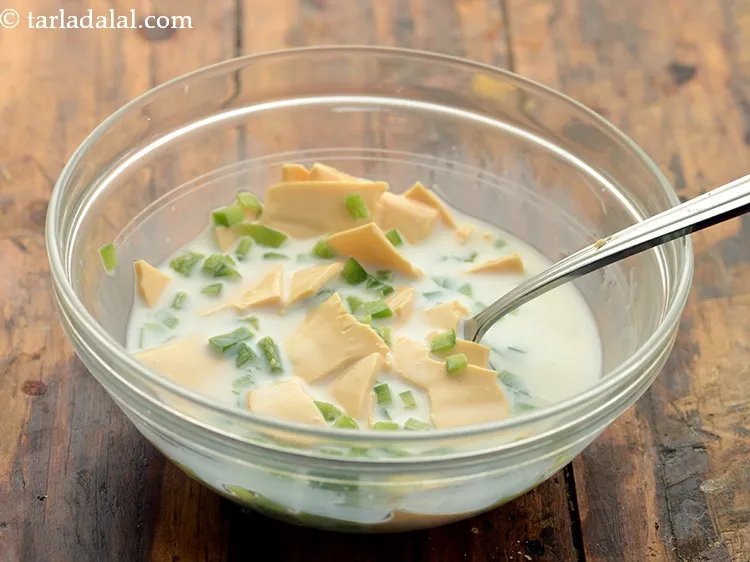 स्टेप 7 – अच्छी तरह से मिलाएं और १ मिनट के लिए हाई …