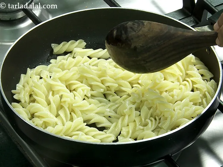 Step 29 – Saut&eacute; on a medium flame for 1 to 2 minutes. To perk up the flavour, …