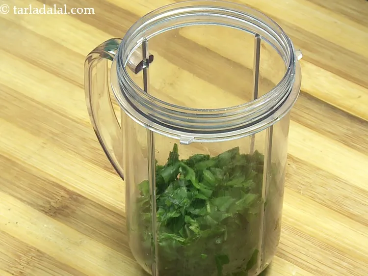 Step 19 – Once cooled, transfer them to a mixer jar.