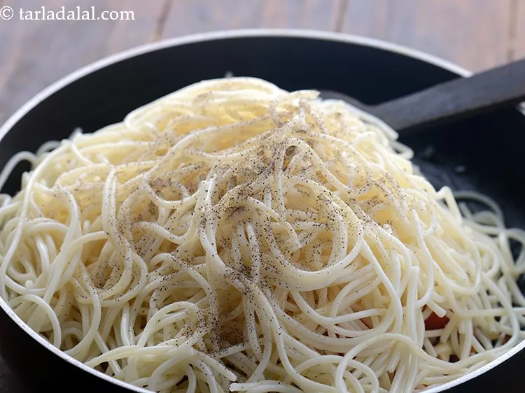 Step 12 – Add pepper powder.&nbsp;