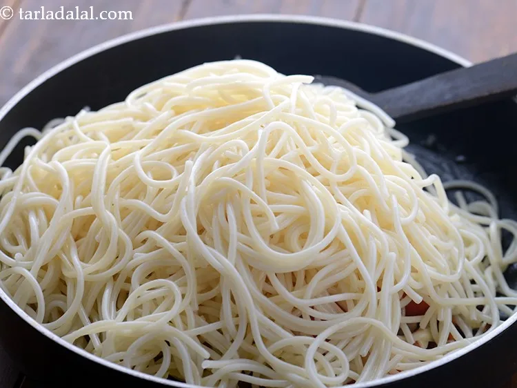 Step 11 – Add spaghetti.&nbsp;