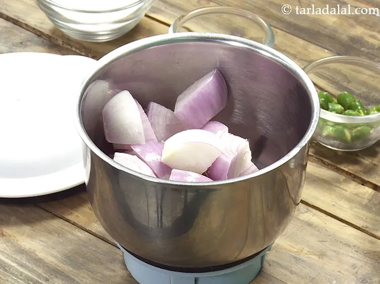 Step 1 – To prepare the paste for crispy fried cauliflower, in a mixer jar take roughly chopped …