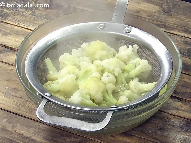 Step 10 – Drain well and keep aside.