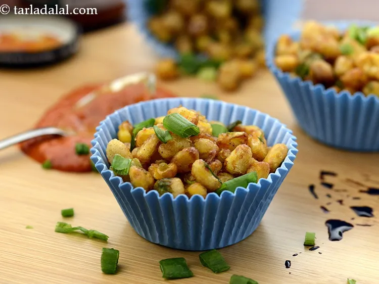 Step 33 – Serve<strong> crispy fried corn recipe | Indian crispy corn | restaurant style crispy corn | …