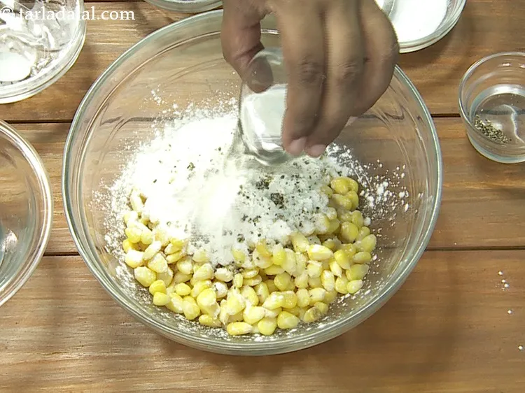 Step 13 – Add 1 tbsp of water.