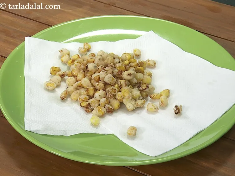 Step 19 – Remove and drain on an absorbent paper.