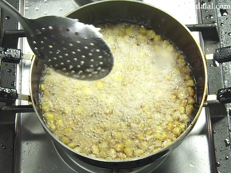 Step 17 – Deep-fry the corn till they turn golden brown in colour from all the sides. This …