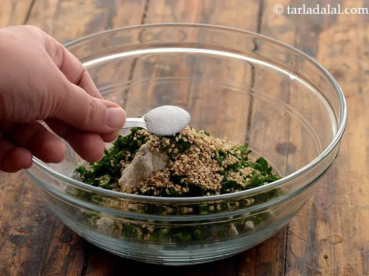 Step 14 – Add salt as per taste.