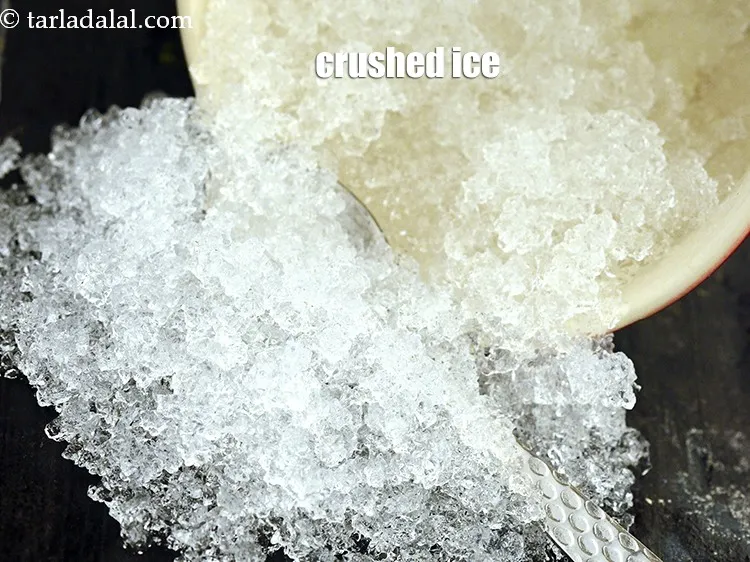 Step 15 – Ice-cubes are a must for this recipe, you can also use crushed ice.&nbsp;
