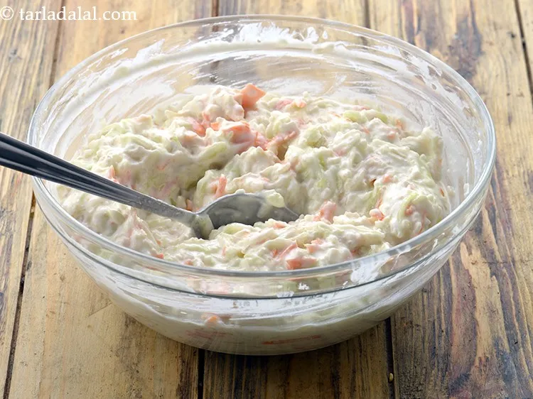 Step 13 – Mix well using a spoon. The rice mixture is ready.