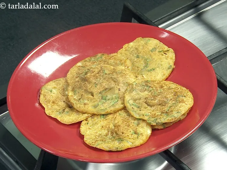 Step 15 – Remove them in a plate and repeat with the remaining batter to make more savoury …