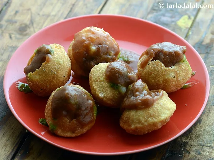 Step 6 – Add 1/2 tbsp of meetha chutney. We have prepared the chutney in advance and stored …