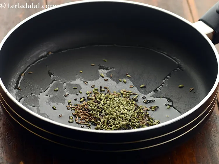 Step 15 – Add fennel seeds.