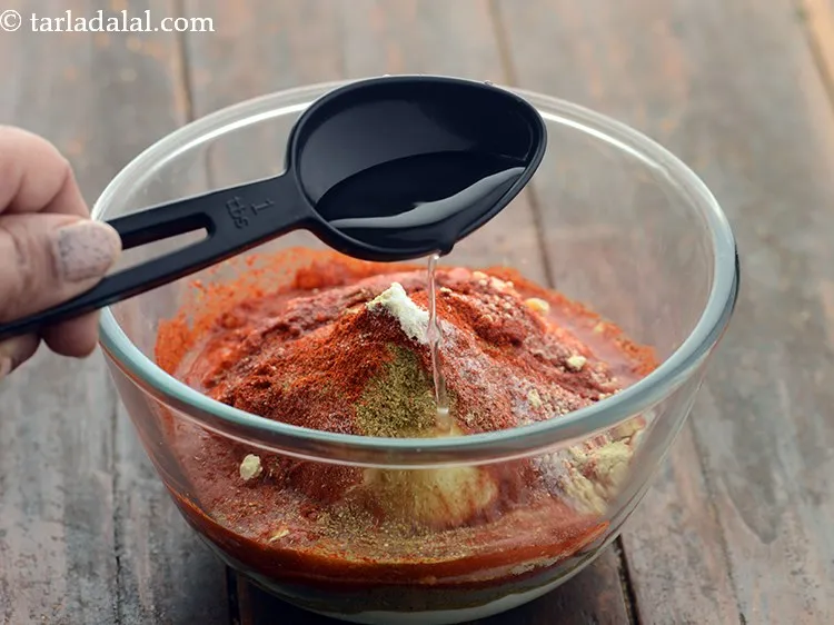 Step 10 – Add 2 tablespoons of water.